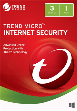 Trend Micro Internet Security 1-3 Devices OEM