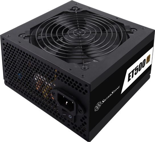 Silverstone ET500v1.1 500W ATX 85/88/85 MEPS PSU Black cables 3yr wty – Power Supplies | ACP Online
