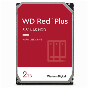 WD Red Plus 2TB 128MB 5400RPM NAS Hard Drive