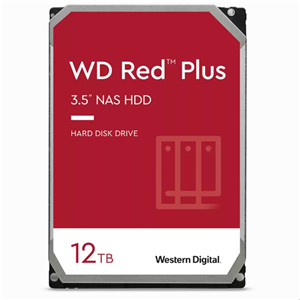 WD Red Plus 12TB 256MB 7200rpm NAS Hard Drive