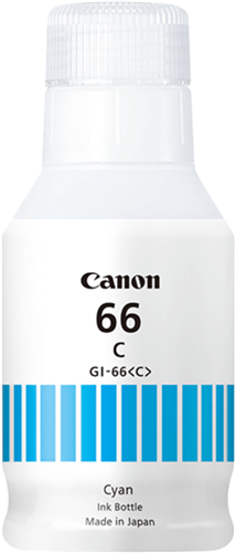 Canon GI66C Cyan MAXIFY MegaTank Ink Bottle – Printer Consumables | ACP Online