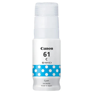Canon GI61C Pixma Megatank Cyan Ink Bottle
