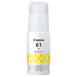Canon GI61Y Pixma Megatank Yellow Ink Bottle