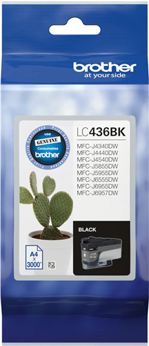 Brother LC436BK Black Ink Cartridge – Printer Consumables | ACP Online