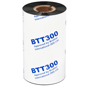 Brother BTT300SW  Standard Wax Ribbon 110mm x 300m