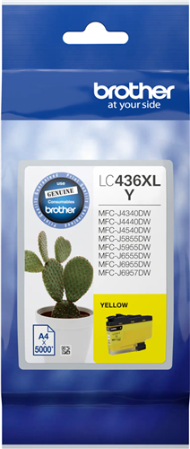 Brother LC436XLY Yellow Ink Cartridge – Printer Consumables | ACP Online