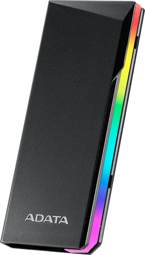 ADATA EC700G M.2 USB3.2 Type-C External SSD Enclosure - RGB – Drives - Enclosures | ACP Online