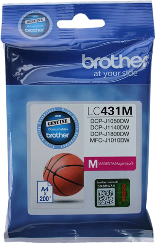 Brother LC431M Magenta Ink Cartridge – Printer Consumables | ACP Online