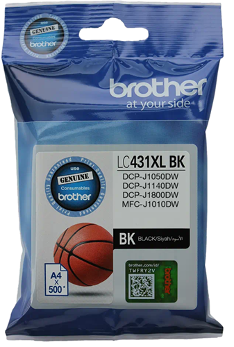 Brother LC431XLBK Black High Yield Ink Cartridge – Printer Consumables | ACP Online