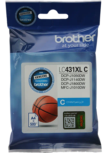 Brother LC431XLC Cyan High Yield Ink Cartridge – Printer Consumables | ACP Online