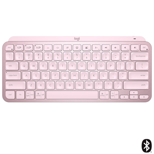 Logitech MX Keys Mini Bluetooth/ Wireless Keyboard Rose Pink