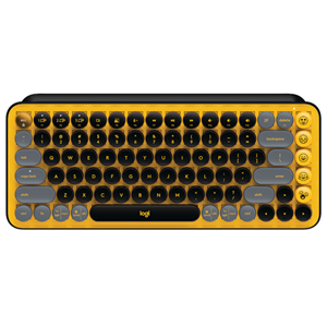 Logitech Pop Keys Wireless Emoji Keyboard - Yellow