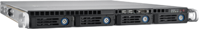 Advantech HPC-7140-00A1E 1U Server Chassis 4x 3.5" Hot-swap Bays – Cases - OEM PC | ACP Online