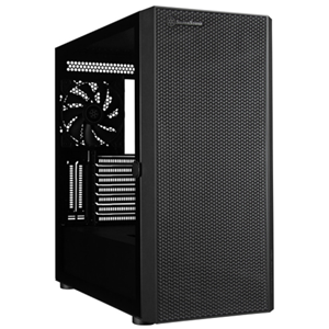 SilverStone SETA H1 ATX Black Mid Tower Case with Tempered Glass