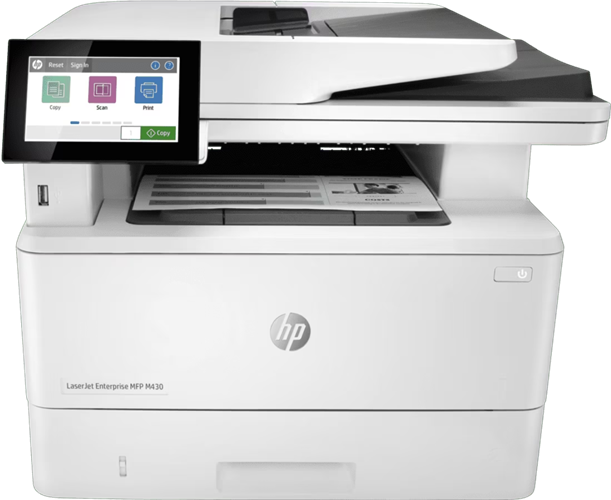 HP LaserJet Enterprise Mono M430F A4 38ppm MFP – HP Printers & Accessories | ACP Online