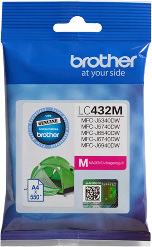 Brother LC432M Magenta Cartridge – Printer Consumables | ACP Online
