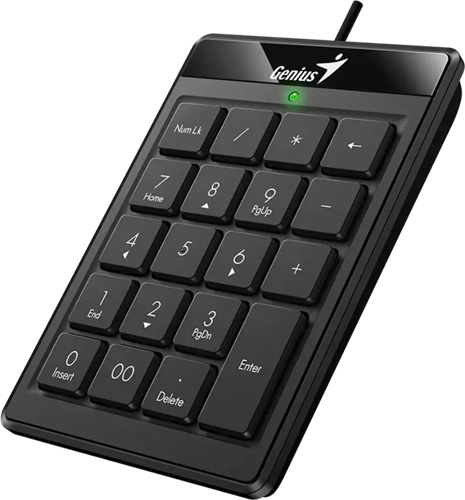 Genius Numpad 110 Wired USB Numeric Keypad – Keyboards | ACP Online