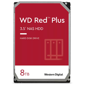 WD Red Plus 8TB 128MB 5640rpm NAS Hard Drive