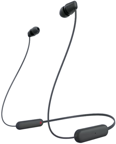 Sony WIC100B Wireless In-ear Headphones Black – Headset / Microphone | ACP Online