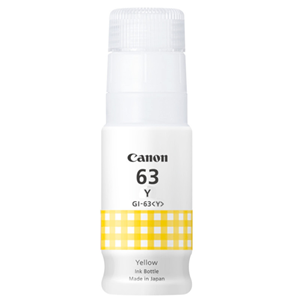 Canon GI63Y Yellow Megatank Ink Bottle