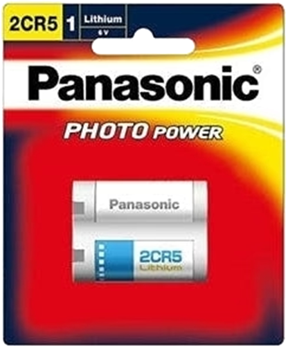Panasonic Photo Lithium 6V Camera Battery 2CR5 1 Pack – Batteries & Chargers | ACP Online
