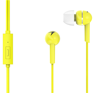 Genius HS-M300 Yellow In-Ear Headphones w/ Microphone