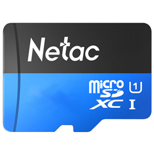 Netac P500 64GB UHS-I Micro SDXC Card w/ Adapter