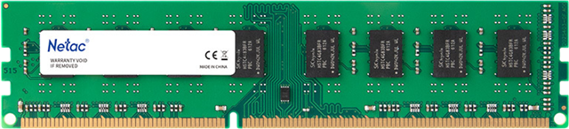 Netac Basic 8GB DDR3-1600 C11 DIMM Lifetime wty – Memory - Desktops | ACP Online