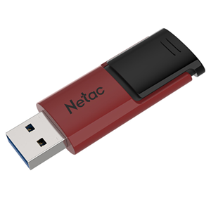 Netac U182 128GB USB3 Flash Drive Red/ Black