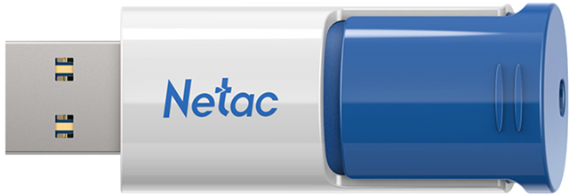Netac U182 USB3 Flash Drive 64GB UFD Retractable Blue/White – Drives - Flash/Pen | ACP Online