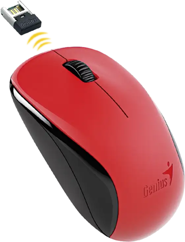 Genius NX-7000 USB Wireless Red Mouse – Mice | ACP Online