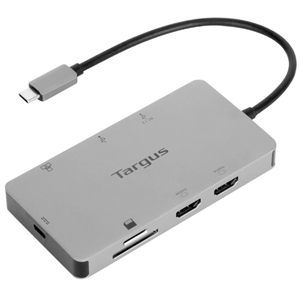 Targus USB-C Dual Travel Dock with 100W PD