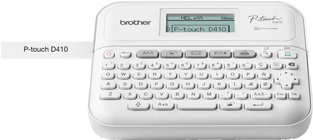 Brother PT-D410 P-Touch Desktop Label Maker – Brother Printers & Accessories | ACP Online