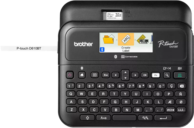 Brother PTD610BT Business Professional  Label Maker – Brother Printers & Accessories | ACP Online