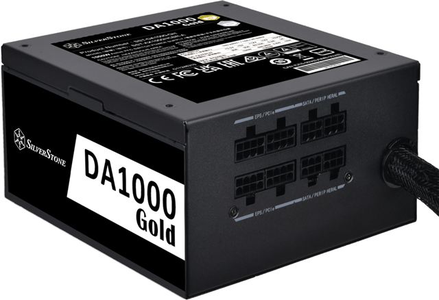 Silverstone DA1000-GH Strider Gold 1000W Modular ATX PSU 5yr wty – Power Supplies | ACP Online