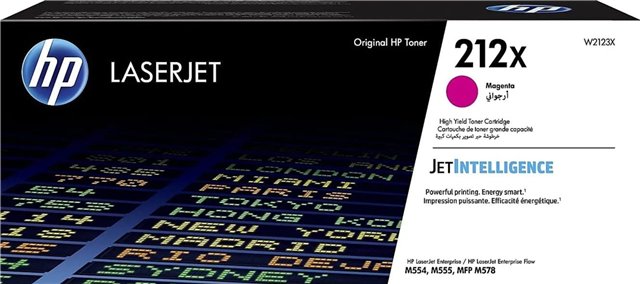 HP 212X High Yield Magenta Original LaserJet Toner Cartridge – Printer Consumables | ACP Online