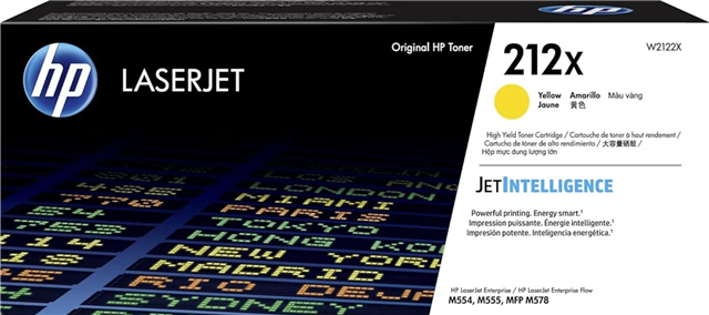 HP 212X High Yield Yellow Original LaserJet Toner Cartridge – Printer Consumables | ACP Online