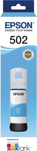 Epson T502 Cyan Ink Bottle – Printer Consumables | ACP Online
