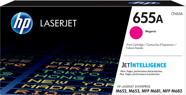 HP 655A Magenta Original LaserJet Toner Cartridge – Printer Consumables | ACP Online