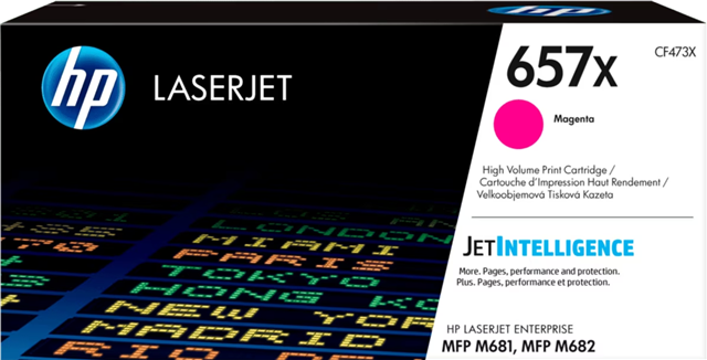 HP 657X High Yield Magenta Original LaserJet Toner Cartridge – Printer Consumables | ACP Online