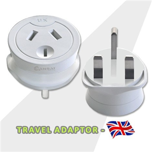 Sansai OutboundTravel Adapter - NZ/AU to UK Plug