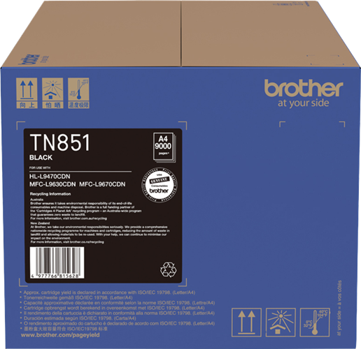 Brother TN851BK Black Standard Toner – Brother Printers & Accessories | ACP Online