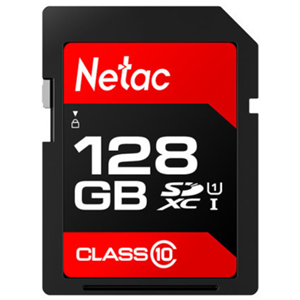 Netac P600 U1/C10 SDXC Card 128GB