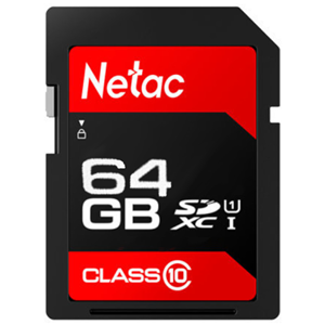Netac P600 U1/C10 SDXC Card 64GB