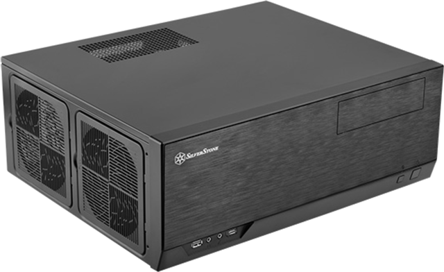 SilverStone GD09B-C Grandia ATX Black HTPC Case – Cases - OEM PC | ACP Online