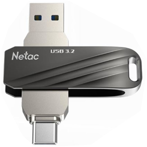 Netac US11 USB3.2+Type-C Dual Flash DRV 128GB