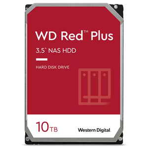 WD Red Plus 10TB 256MB 7200rpm NAS Hard Drive