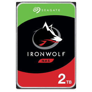 Seagate IronWolf NAS 2TB SATA 3.5" 5400RPM 256MB Hard Drive