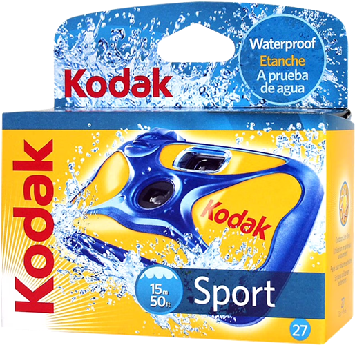 Kodak Water & Sport Camera - 27 exposure (One-Time Use) – Instant Camera & Film | ACP Online