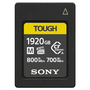 Sony CEAM1920T Tough CFexpress Type A Memory Card 1920GB